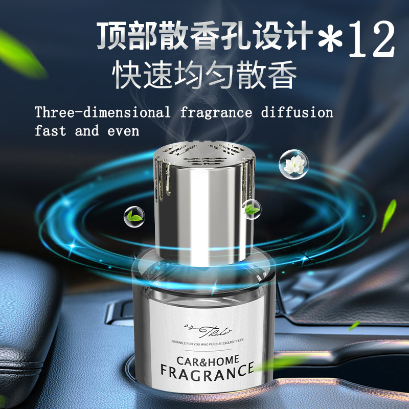 Silver Meizu, car perfume